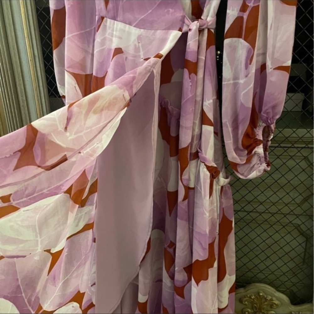 Anthropologie Wrap Dress - Picture 9 of 10